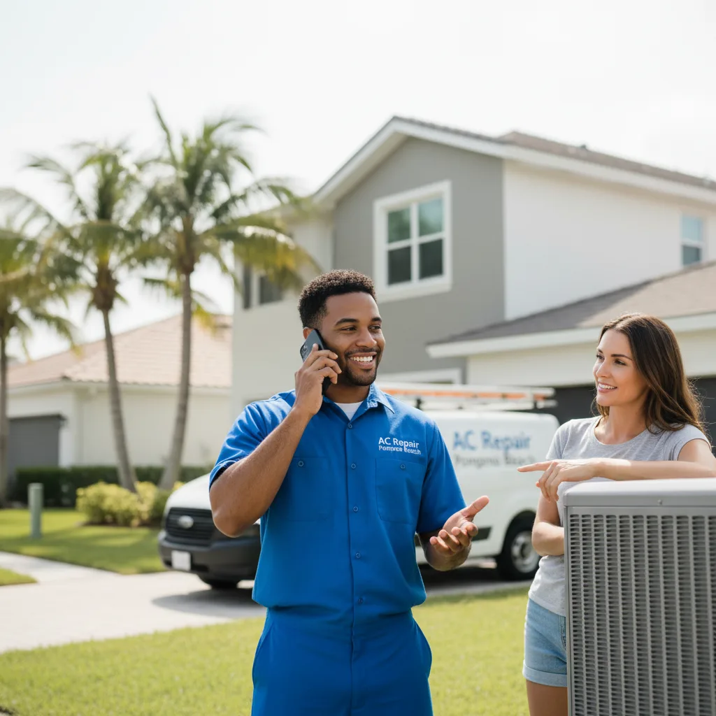 AC Repair Pompano Beach customer support in Farmersville